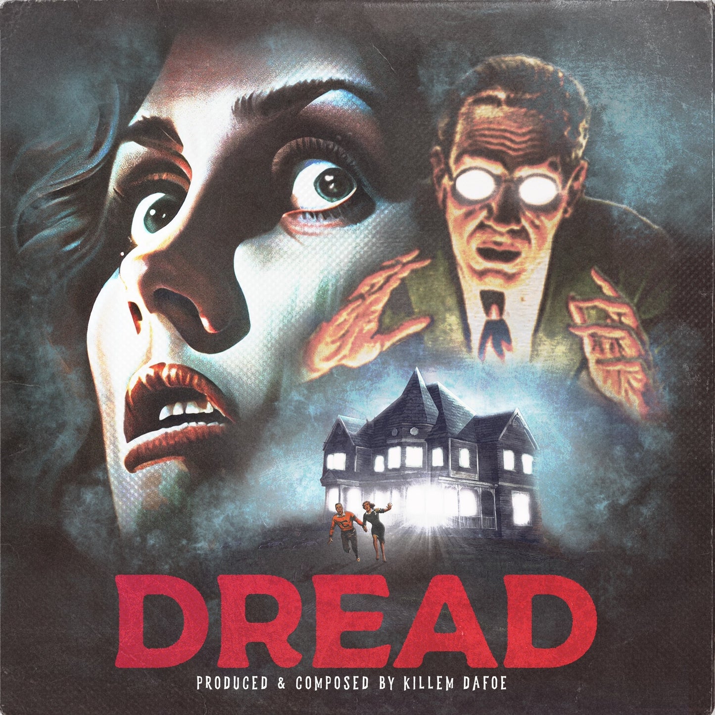 Dread Horror Soundtrack Sample Pack. Front Cover